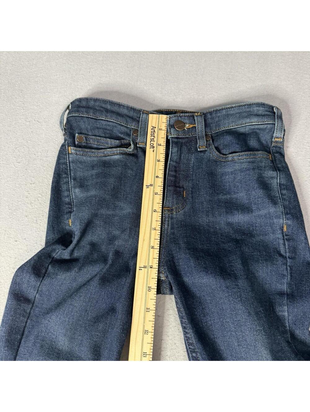 Carhartt Jeans Womens Size 2 Regular Slim Fit Dark Wash Stretch Blue Denim - Picture 8 of 14